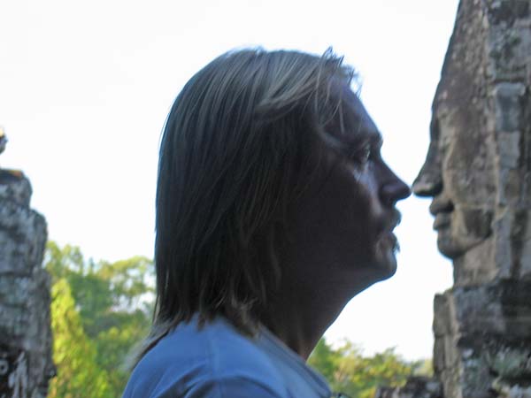 nose to nose