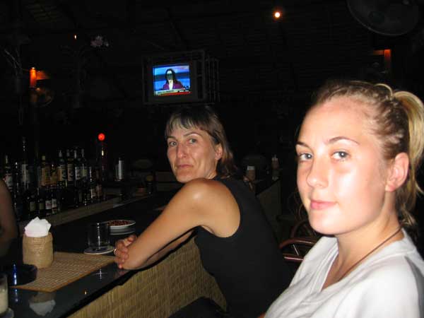 Li och Sabine i Tigerbar